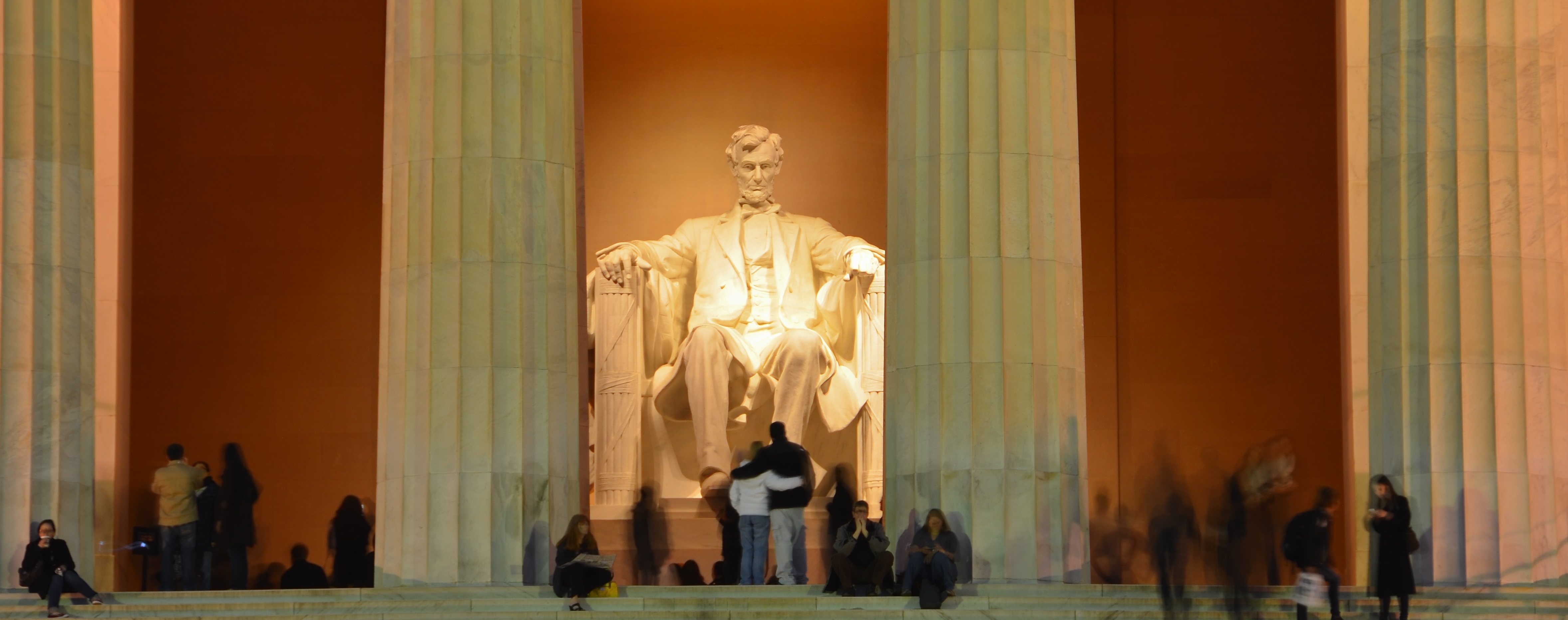 The Lincoln Memorial in Washington, DC