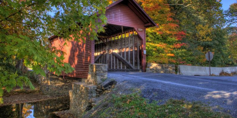 Roddy Road Covered Bridge, Maryland